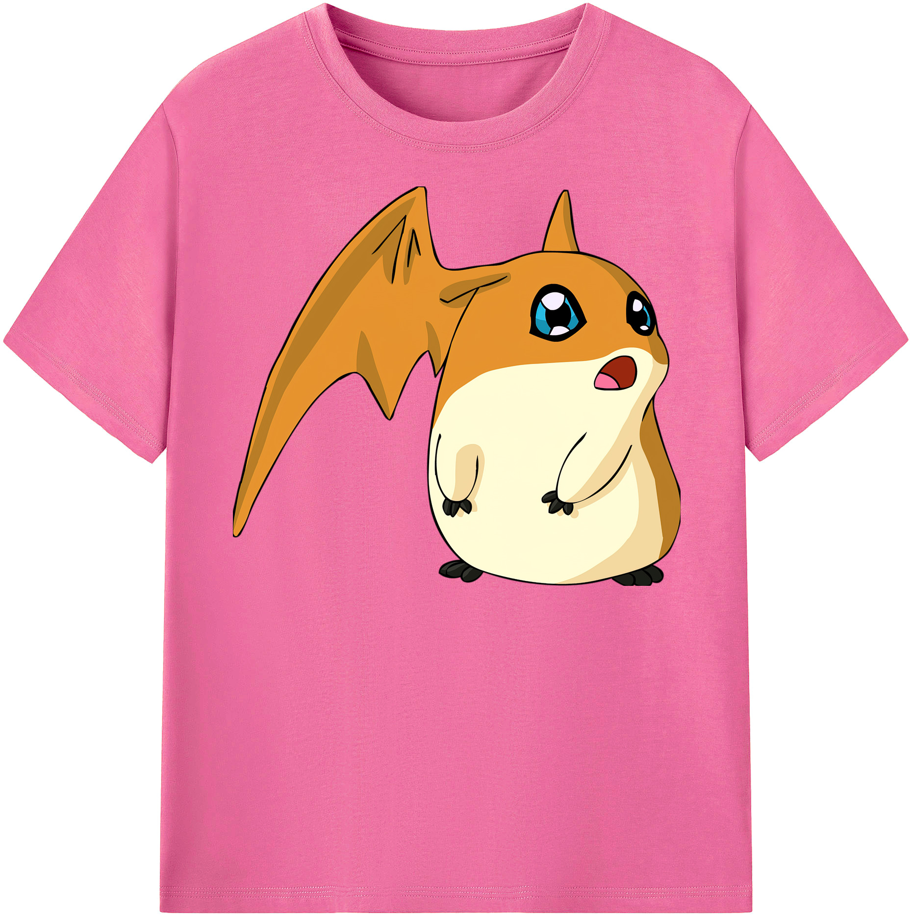 （画像用） Digimon デジタルモンスター/デジモン レディースカジュアルプリントTシャツ（綿100％）